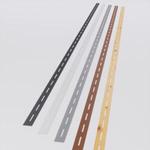 Aluminium Cover Strip (40 x 2 mm, 3.00 m)