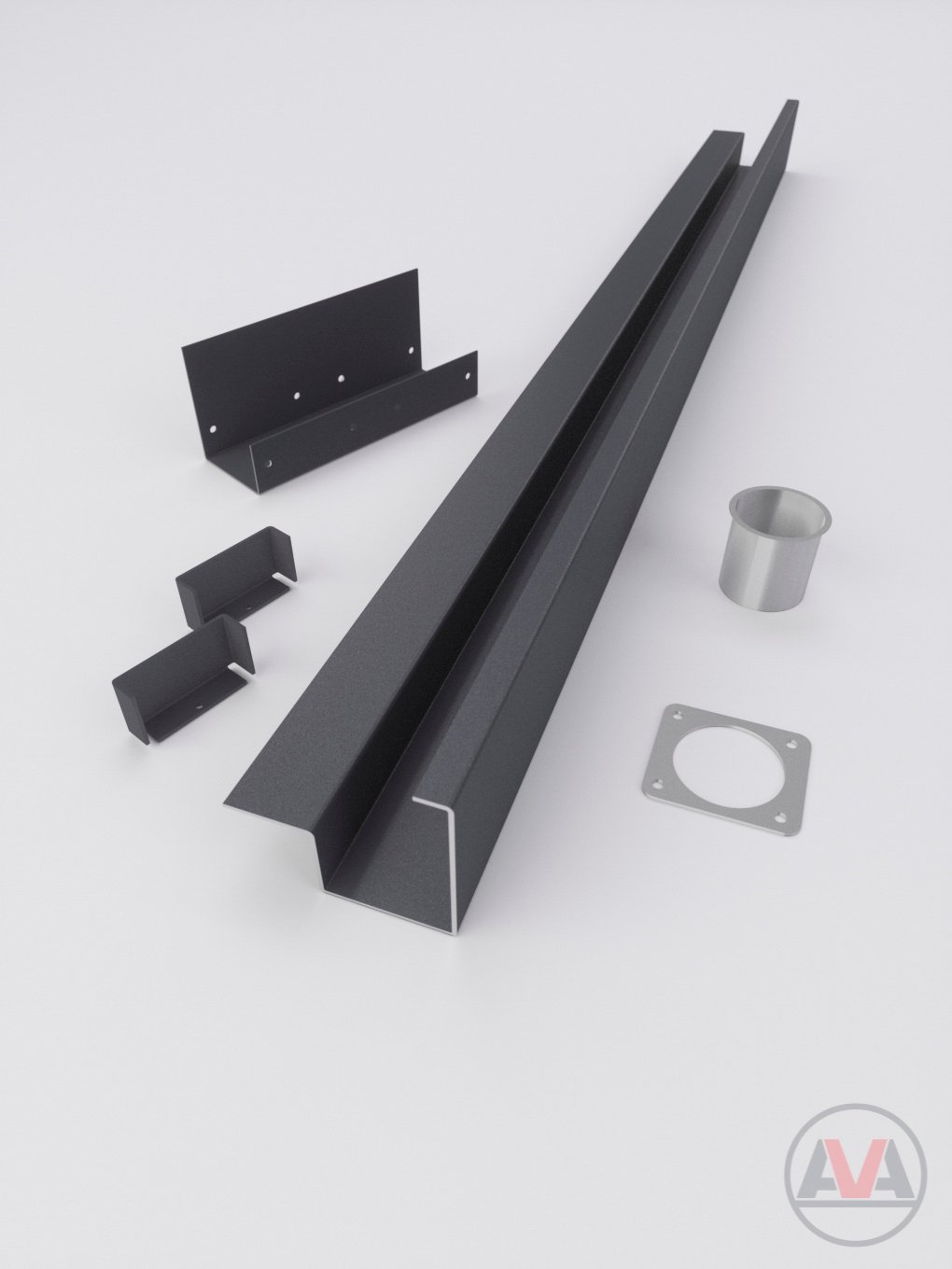 AVA Integrated Water Gutter Set (3.00 m) - Image 2